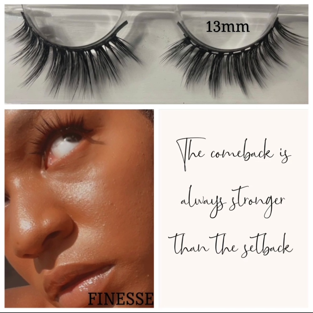 Magnetic Lashes 1. Line 2. Lash 3. 🔥 (liner included)